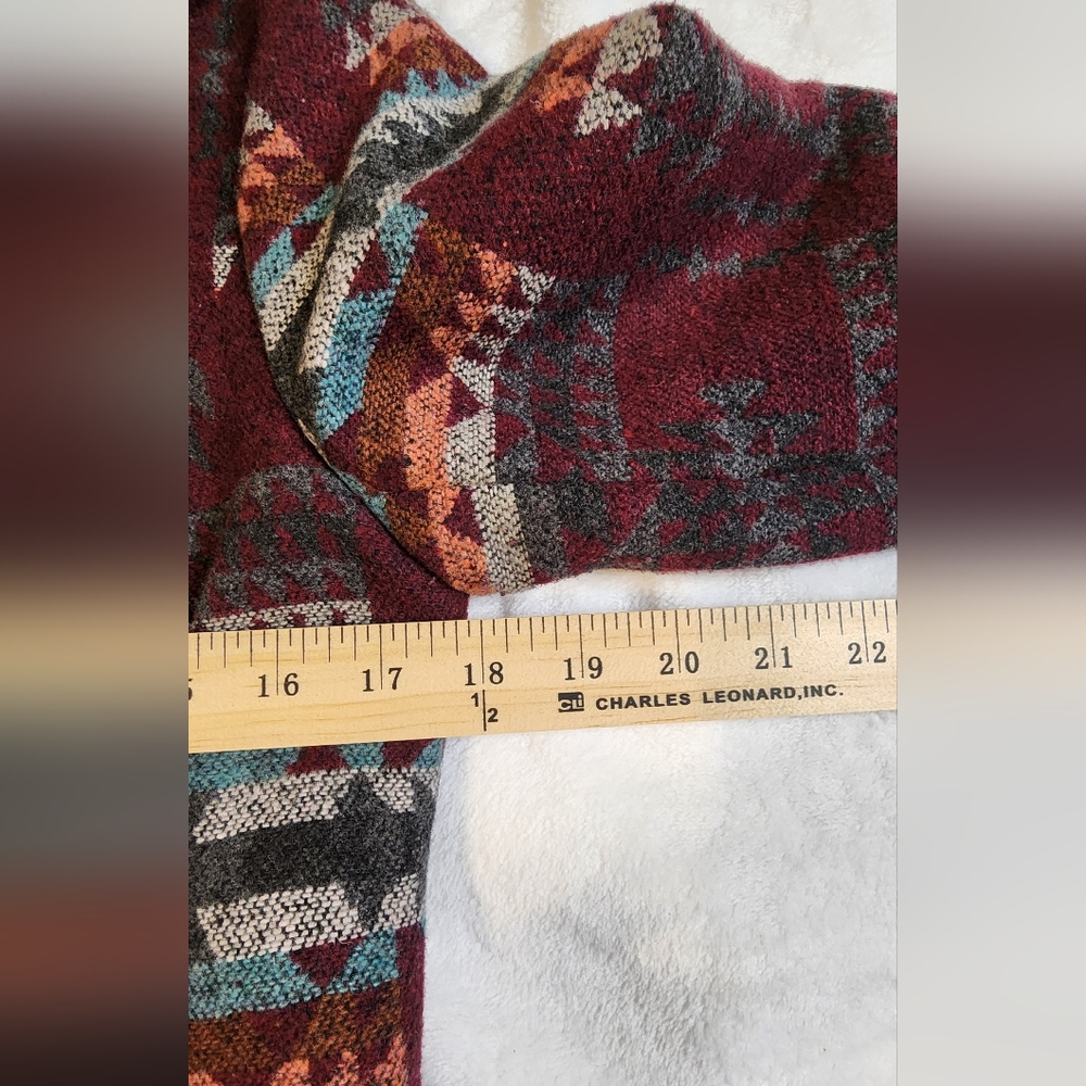 Mossimo Supply Co. Multicolor Patterned Coat - image 8